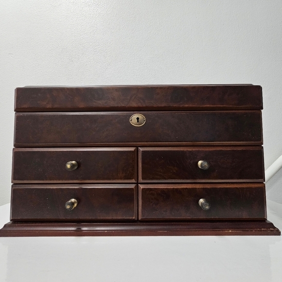 Bombay Company - Wooden Jewelry Chest - Picture 3 of 12